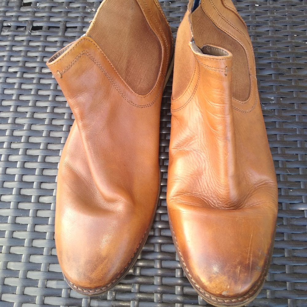 Men Leather Boots 11 Medium Nunn Bush